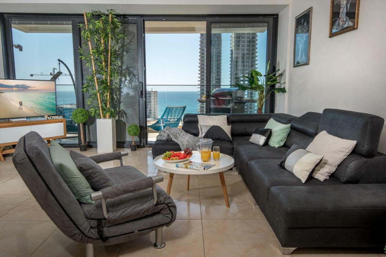 Bat Yam Luxery 5Br Sea View Suite Esterno foto