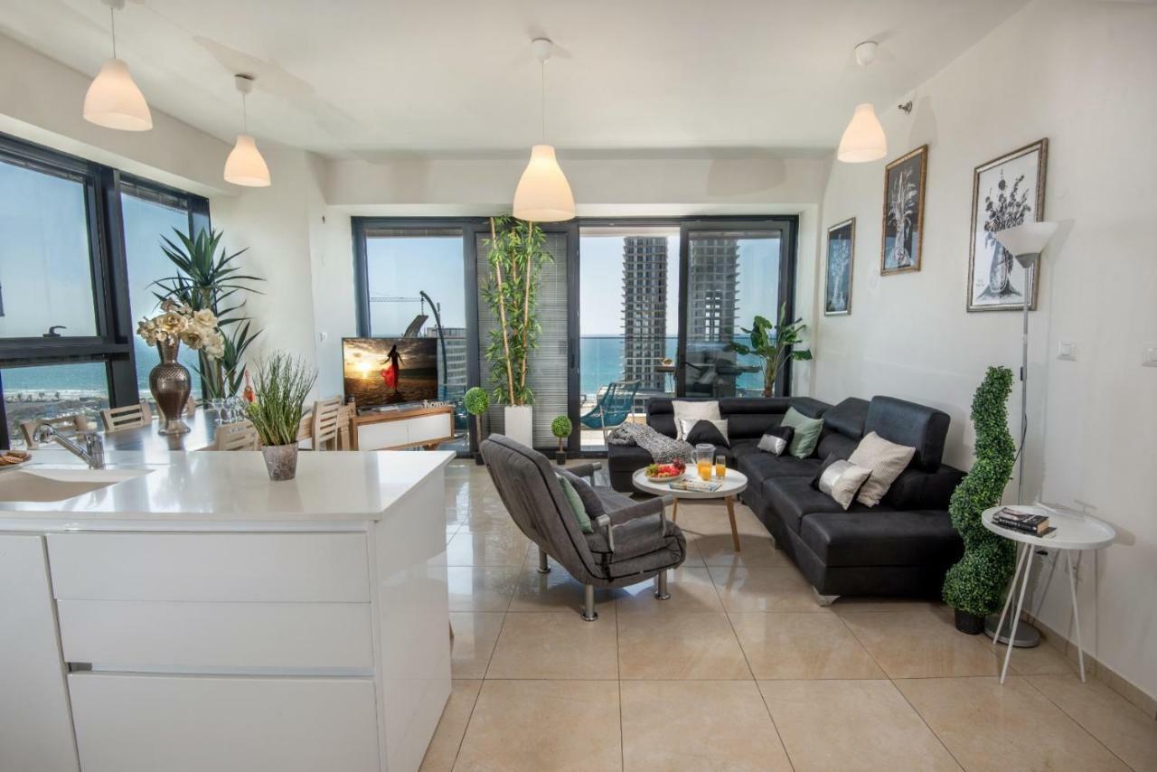 Bat Yam Luxery 5Br Sea View Suite Esterno foto
