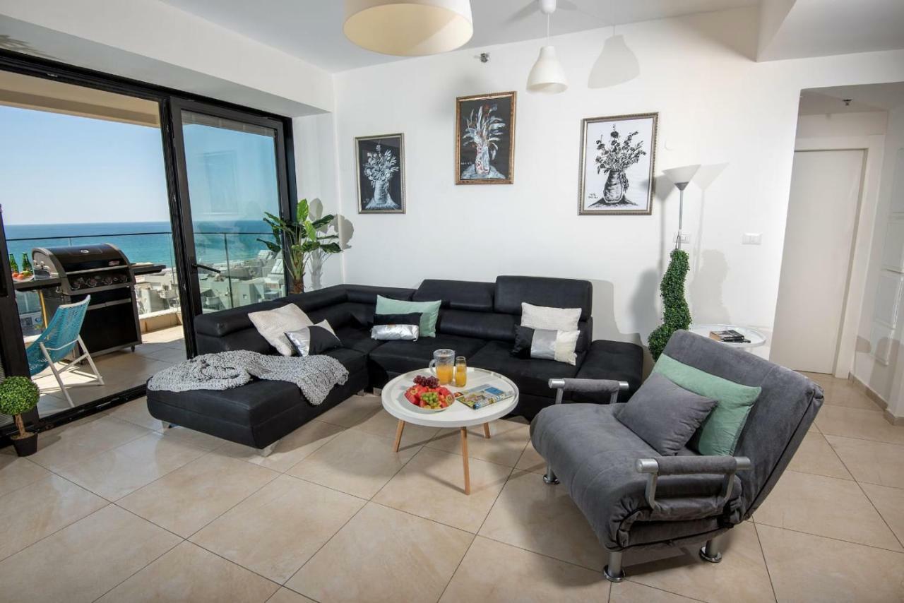 Bat Yam Luxery 5Br Sea View Suite Esterno foto